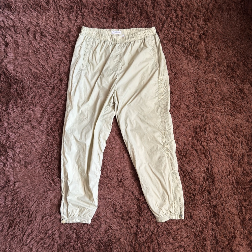 Opening Ceremony pale green sweatpants